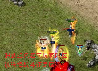 遇到红色名字玩家时应该选择战斗还是回避? 遇到红色名字玩家时应该选择战斗还是回避?
