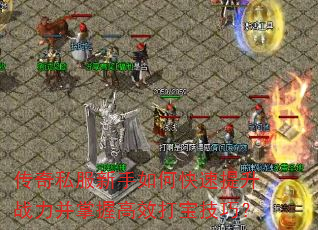 传奇私服新手如何快速提升战力并掌握高效打宝技巧? 传奇私服新手如何快速提升战力并掌握高效打宝技巧?