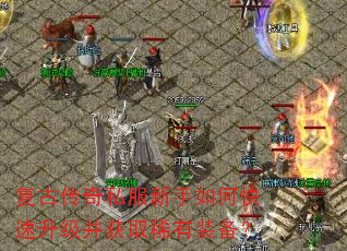 复古传奇私服新手如何快速升级并获取稀有装备? 复古传奇私服新手如何快速升级并获取稀有装备?