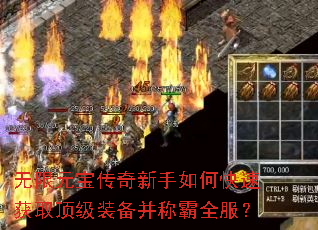 无限元宝传奇新手如何快速获取顶级装备并称霸全服? 无限元宝传奇新手如何快速获取顶级装备并称霸全服?