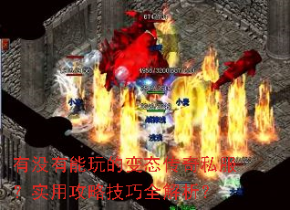 有没有能玩的变态传奇私服?实用攻略技巧全解析? 有没有能玩的变态传奇私服?实用攻略技巧全解析?