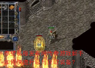 赤壁私服发布网传奇游戏新手如何快速升级与获取装备? 赤壁私服发布网传奇游戏新手如何快速升级与获取装备?