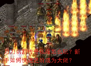 刀刀切割传奇私服怎么玩?新手如何快速进阶成为大佬? 刀刀切割传奇私服怎么玩?新手如何快速进阶成为大佬?
