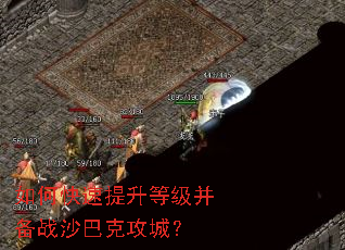 如何快速提升等级并备战沙巴克攻城? 如何快速提升等级并备战沙巴克攻城?