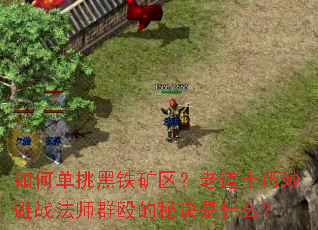 如何单挑黑铁矿区?老道士巧妙避战法师群殴的秘诀是什么? 如何单挑黑铁矿区?老道士巧妙避战法师群殴的秘诀是什么?