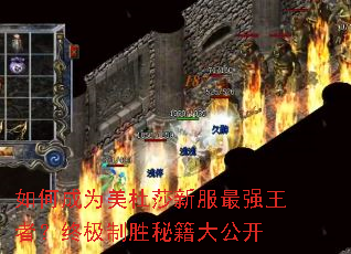 如何成为美杜莎新服最强王者?终极制胜秘籍大公开 如何成为美杜莎新服最强王者?终极制胜秘籍大公开