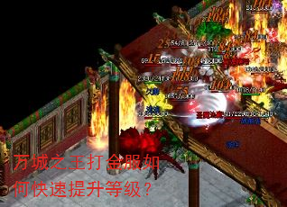 万城之王打金服如何快速提升等级? 万城之王打金服如何快速提升等级?