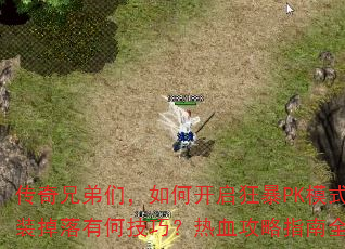 传奇兄弟们,如何开启狂暴PK模式?神装掉落有何技巧?热血攻略指南全解析 传奇兄弟们,如何开启狂暴PK模式?神装掉落有何技巧?热血攻略指南全解析