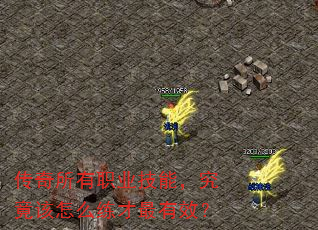 传奇所有职业技能,究竟该怎么练才最有效? 传奇所有职业技能,究竟该怎么练才最有效?