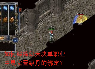 如何解除幻天决单职业中灵宠晋级丹的绑定? 如何解除幻天决单职业中灵宠晋级丹的绑定?