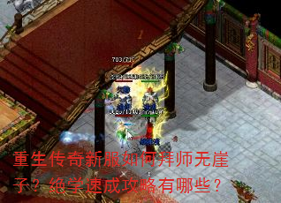 重生传奇新服如何拜师无崖子?绝学速成攻略有哪些? 重生传奇新服如何拜师无崖子?绝学速成攻略有哪些?