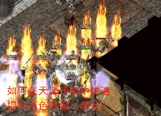 如何在天涯传奇中快速提升角色等级与装备? 如何在天涯传奇中快速提升角色等级与装备?