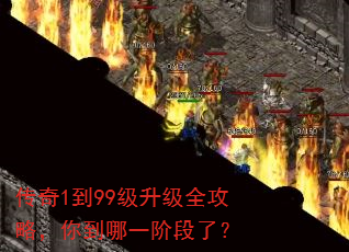 传奇1到99级升级全攻略,你到哪一阶段了? 传奇1到99级升级全攻略,你到哪一阶段了?