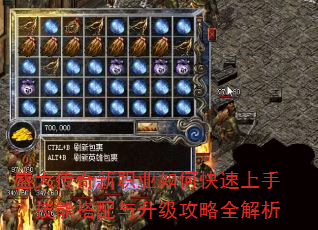 盛大传奇新职业如何快速上手?技能搭配与升级攻略全解析 盛大传奇新职业如何快速上手?技能搭配与升级攻略全解析